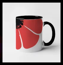 Vlčí mak ikonka na prsníku