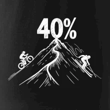 Narodeniny cyklista a lyžiar 40