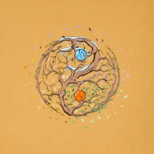 Yin & Yang strom - zima, leto Yin & Yang strom - zima, leto