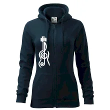 Husľový kľúč gitara Husľový kľúč gitara