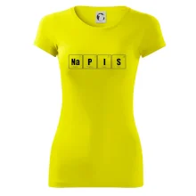 Vlastný nápis - periodická tabuľka Vlastný nápis - periodická tabuľka