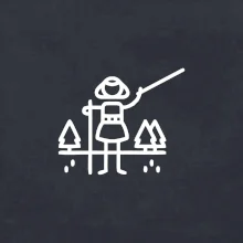 Nordic walking ikona