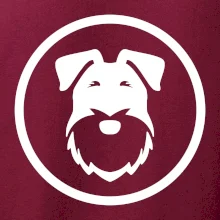 Bradáč v koliesku na prsníku