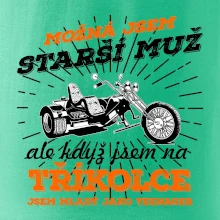 Možná jsem starší muž - tříkolka
