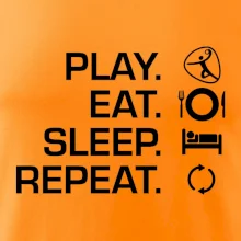 Play Eat Sleep Repeat hádzaná