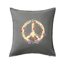 Peace symbol pieskový