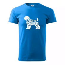 Lagotto romagnolo nápis v tele