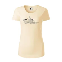 Letná romantika - papierová loďka