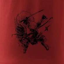 Skica ninja veverička