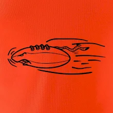 Americký futbal letiaca lopta