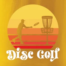 Disc golf postava vintage Disc golf postava vintage