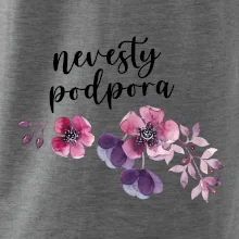 Nevesty podpora kvety ružové