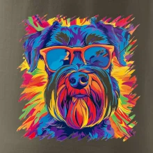 Bradáč farebný štýl 70s