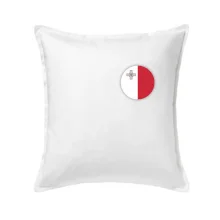 Vlajka Malta guľatá na prsník