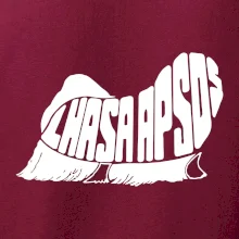 Lhasa Apso nápis v tele