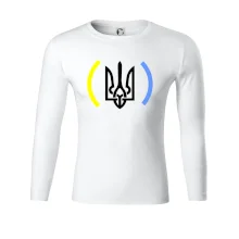 Ukrajina trojzubec s farbami Ukrajina trojzubec s farbami