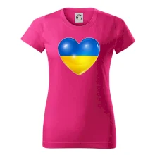 Ukrajina srdce vlajka Ukrajina srdce vlajka