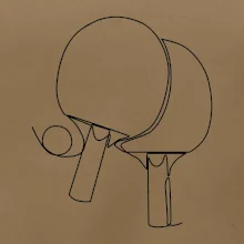 Rakety na stolný tenis jedným ťahom