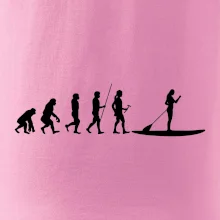 Evoluce paddleboard žena