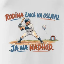 Rodina čaká na oslavu ja na nadhod