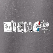 Science věda nápis