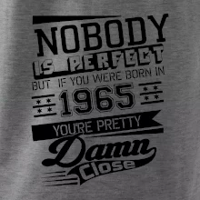 Nobody is perfect - 1965