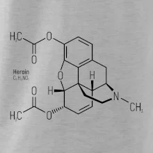 Molekulárna štruktúra Heroín