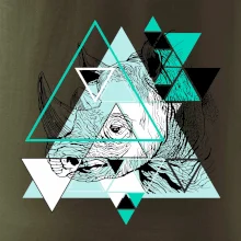 Biely nosorožec (Pecka design)