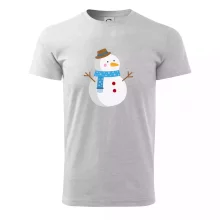 Snehuliak so šálom Snehuliak so šálom