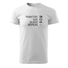 Traktor eat sleep repeat