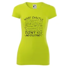 What exactly didnt you understand Chemistry What exactly didnt you understand Chemistry