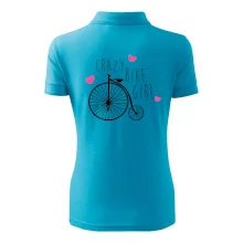 Crazy bike girl Crazy bike girl