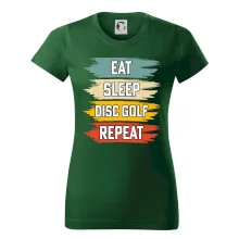Disc Golf eat sleep barevné