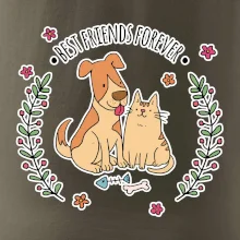 Mačka a pes best friends