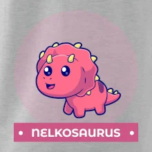 Dinosaurie mená - růžový dinosaurus Dinosaurie mená - růžový dinosaurus