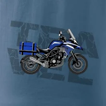 Cestovná enduro modrá