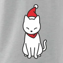 Vianočná mačka sediaca