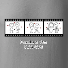 Svadobný deň - váš nápis (Hana-creative)