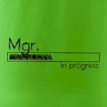 In progress titul Mgr. magister / magistra