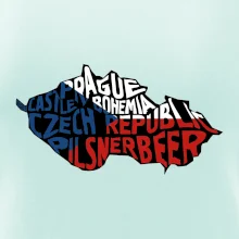 Mapy - názvy miest - Česko