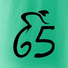 Cyklista oslavuje šesťdesiatpäťku (65)
