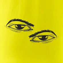 Párový motív - oko prižmúrené