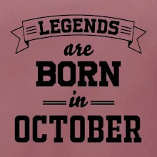 Legends are born in October
