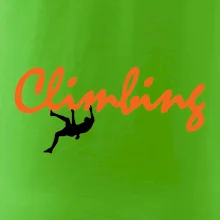 Climbing písací text
