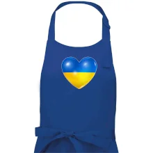 Ukrajina srdce vlajka