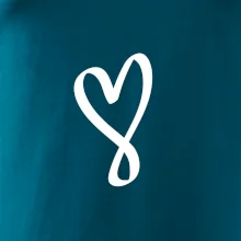 Srdce nekonečno na prsník Srdce nekonečno na prsník