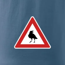 Dopravná značka - Pozor havran