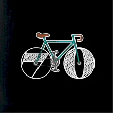 Narodeniny 70 rokov na bicykli