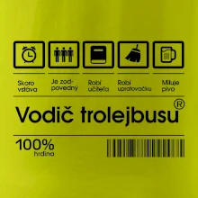 Čiarový kód - Vodič trolejbusu Čiarový kód - Vodič trolejbusu