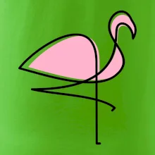 Plameniak na chudenej nohe